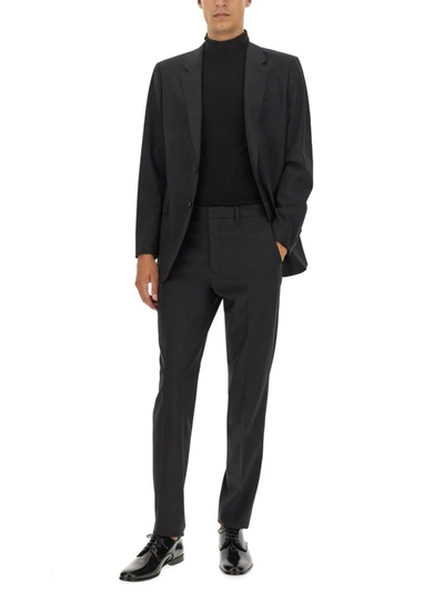 Theory Single-breasted Jacket In Black