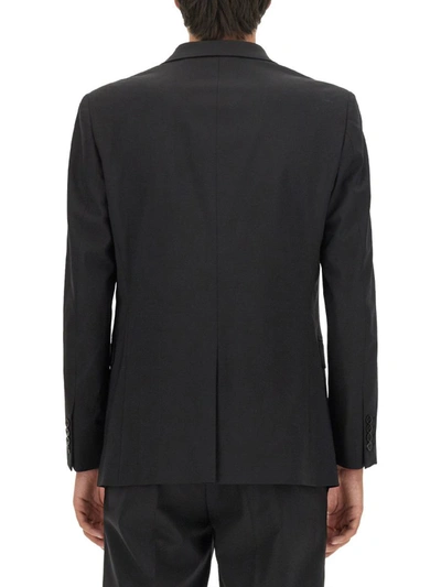 Shop Theory Single-breasted Jacket In Black