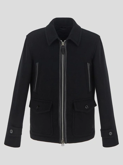 Shop Tom Ford Jackets In Black