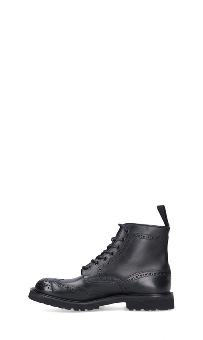 Shop Tricker's Boots In Black