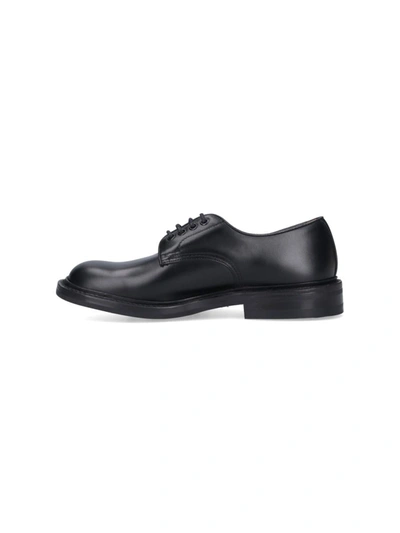 Shop Tricker's Flat Shoes In Black