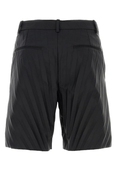 Valentino Vlogo Toile Iconographe Bermuda Shorts In Black