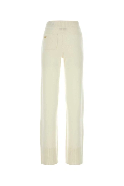 Shop Valentino Garavani Pants In White