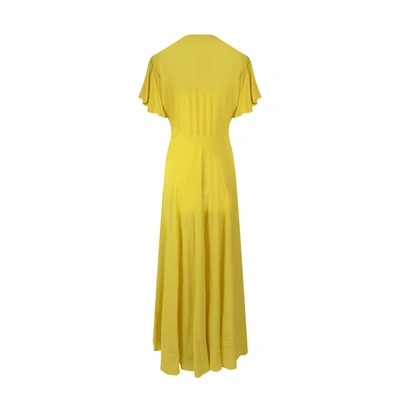 Shop Vivetta Dress In Yellow