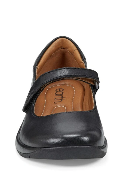 Shop Earth Tose Mary Jane Flat In Black