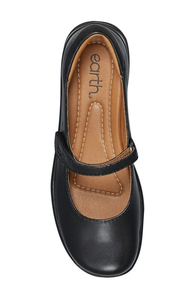 Shop Earth ® Tose Mary Jane Flat In Black