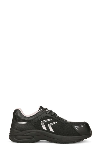 Shop Dr. Scholl's Blaze Composite Toe Sneaker In Black