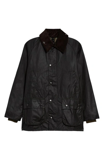 Barbour Waxed Bedale Jacket In Sage