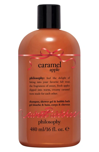 Shop Philosophy Caramel Apple Shampoo, Shower Gel & Bubble Bath