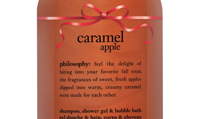 Shop Philosophy Caramel Apple Shampoo, Shower Gel & Bubble Bath