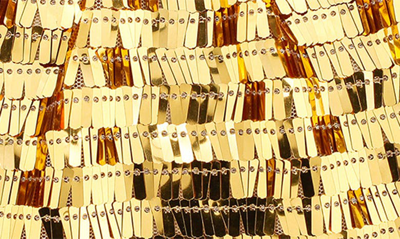 Shop Nina June Sequin Frame Clutch In Gold