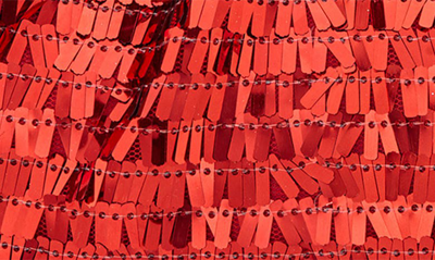 Shop Nina June Sequin Frame Clutch In Red