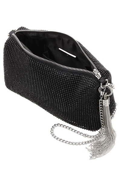 Shop Nina Lorne Embellished Convertible Shoulder Bag In Black
