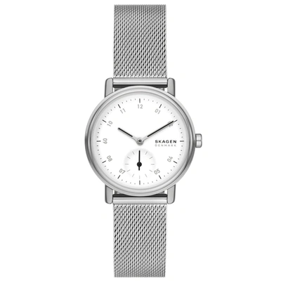 Shop Skagen Women's Kuppel Lille White Dial Watch