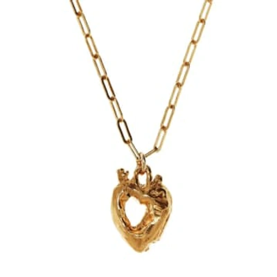 Shop Alighieri The Lovers' Pact Necklace In Gold