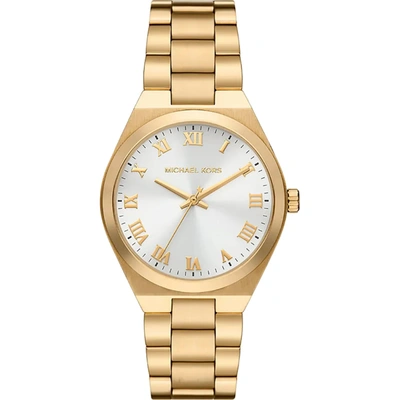 Shop Michael Kors Women's Lenox Gold Dial Watch