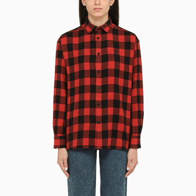 Shop Polo Ralph Lauren | Regular Red Tartan Shirt
