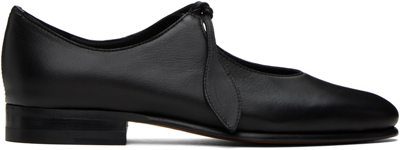 Shop Bode Black Verbena Loafers In Black 1