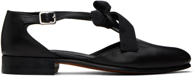 Shop Bode Black Theater Loafers In Black 1