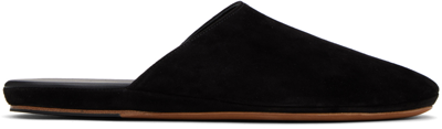 Shop The Row Black Franco Slippers