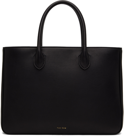 Shop The Row Black Small E/w Day Luxe Tote In Black Shg