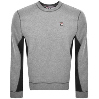 Shop Fila Vintage Webber Sweatshirt Grey