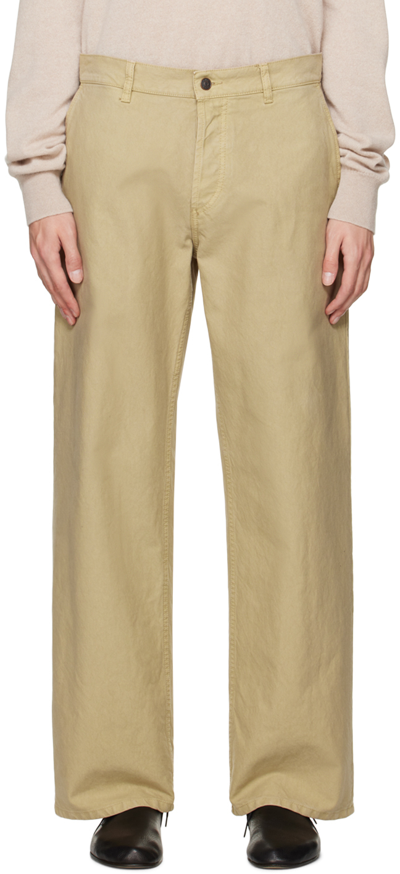 Shop The Row Beige Riggs Trousers
