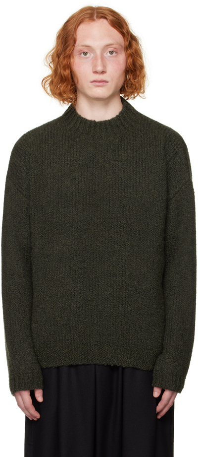 Shop Toogood Green Plasterer Sweater In Fir