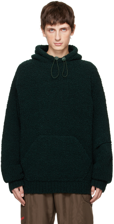 Shop Robyn Lynch Green Oversized Hoodie In 24497013 Phthalo