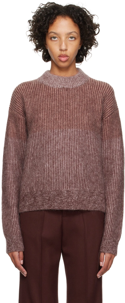 Shop Holzweiler Pink Anja Sweater In 1460 Pink Mix