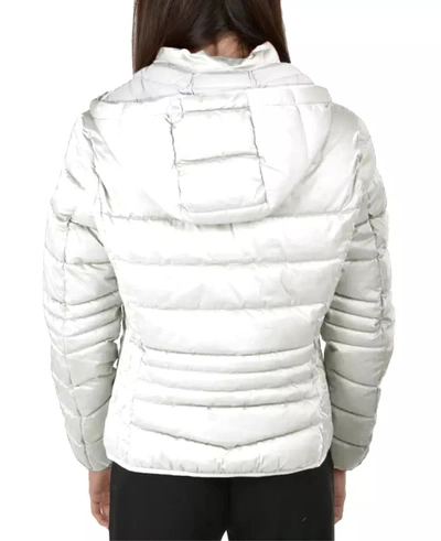 Shop Yes Zee Chic White Short Jacket With Women's Hood