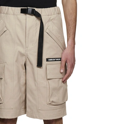 Shop Ambush Cotton Bermuda Shorts