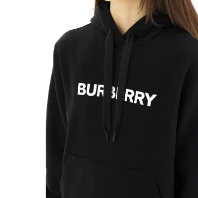 Shop Burberry Logo Hoodie Sweatshirt