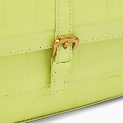 Shop By Far Apple Coloured Miranda Shoulder Bag In Yellow