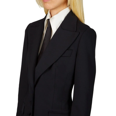 Shop Dolce & Gabbana Kim Single Breasted Blazer