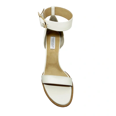 Shop Gabriela Hearst Nomia Heeled Leather Sandals