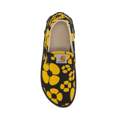 Shop Marni Printed Slip On Sneakers