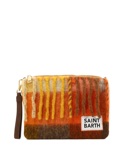 Shop Mc2 Saint Barth Parisienne Blanket Clutch