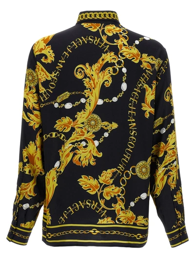 Shop Versace Jeans Couture Baroque Print Shirt Shirt, Blouse Multicolor