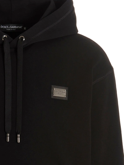 Shop Dolce & Gabbana Dg Essential Sweatshirt Black