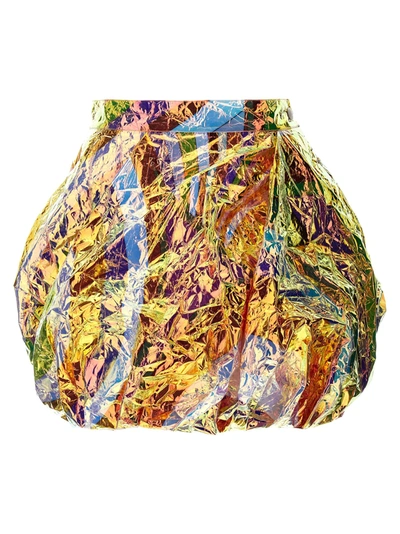 Shop Emilio Pucci Iridescent Skirt Skirts Multicolor