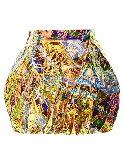 Shop Emilio Pucci Iridescent Skirt Skirts Multicolor
