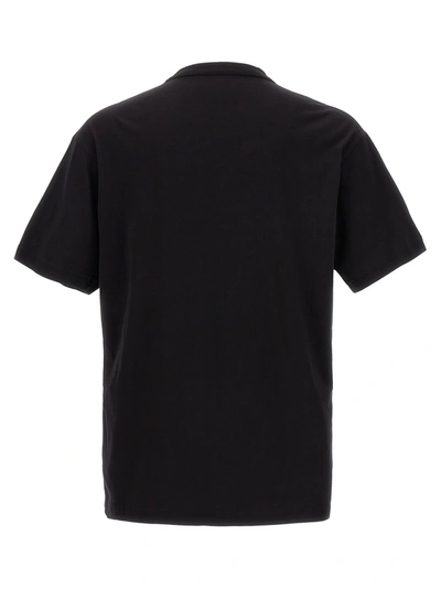 Shop Versace Jeans Couture Logo T-shirt Black