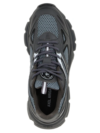 Shop Axel Arigato Marathon Runner Sneakers Gray