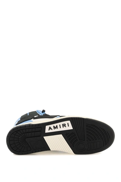 Shop Amiri Skel Top Hi Sneakers