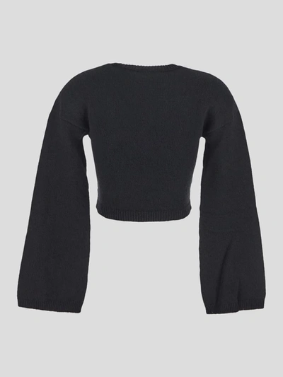 Shop Erika Cavallini Maria Adele Sweater In Black