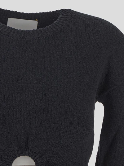 Shop Erika Cavallini Maria Adele Sweater In Black