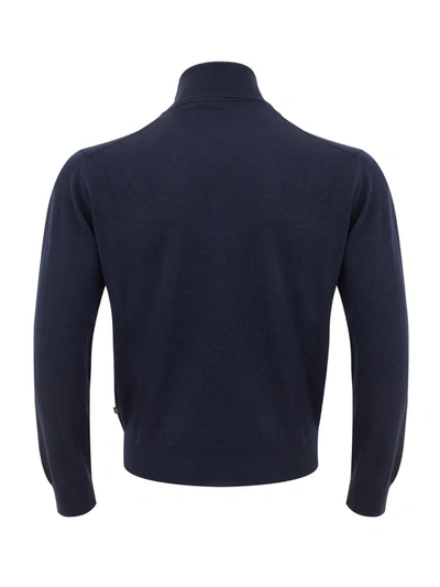 Shop Ferrante Sweaters In Blue