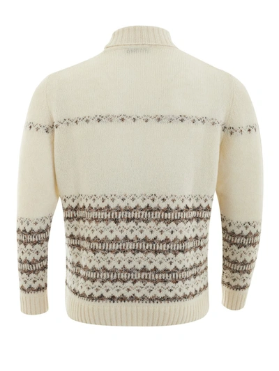Shop Ferrante Sweaters In White