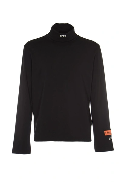 Shop Heron Preston T-shirts And Polos In Black Whit